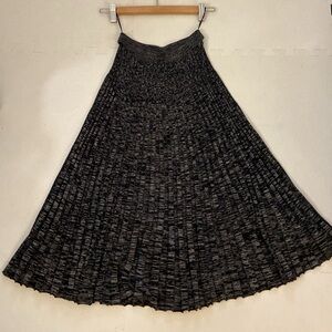 Zimmermann midi silk/viscose elastic waist skirt 0P